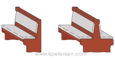 Roadhouse Hideout Wood Booth