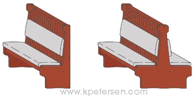 Roadhouse Hideout Wood Booth