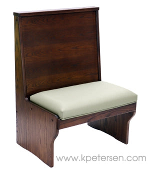 Pub Style Wood Restaurant Booth