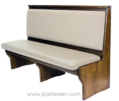 Pub Style Wood Restaurant Booth