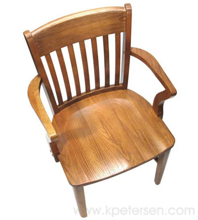Oak School House Arm Chairs