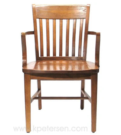 Oak School House Arm Chairs