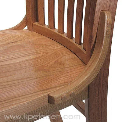 Real Oak American Made Schoolhouse Chairs