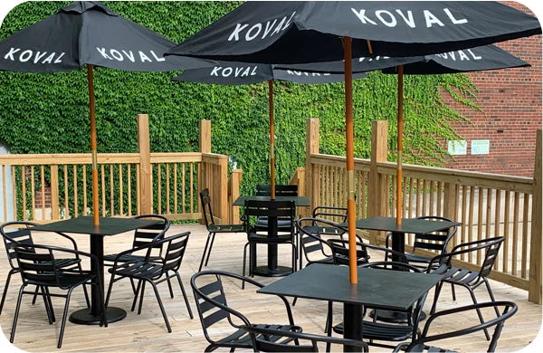 Indoor, Outdoor Solid Core HPL Restaurant Table Tops