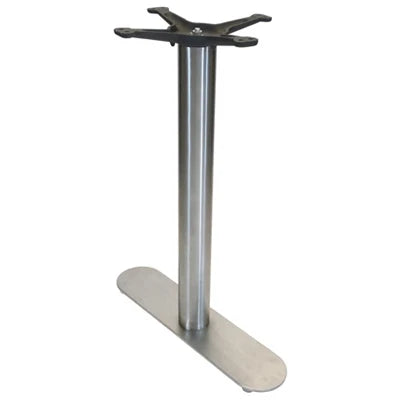 Stainless Steel "T End" Table Bases