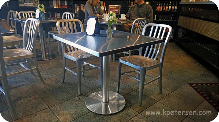 18" Round Stainless Steel Table Base