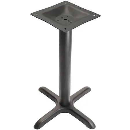 22" x 22" Stamped Steel Crossfoot Table Base