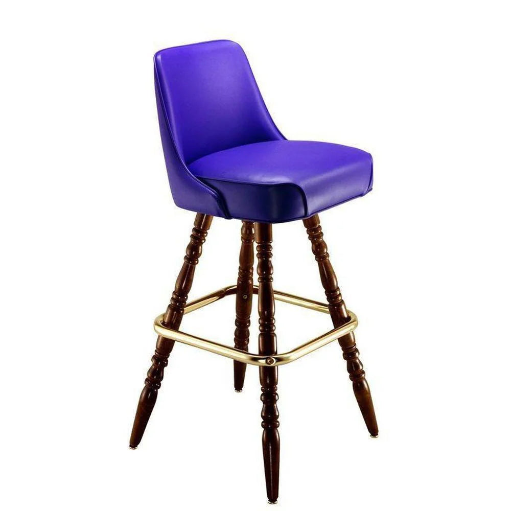 Plain Back Steel Bar Stool