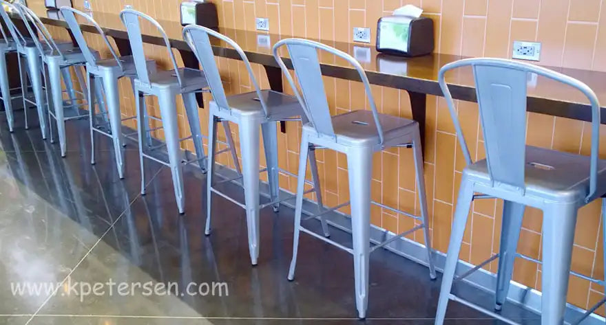 Brewtol Indoor-Outdoor Steel Bar Stool