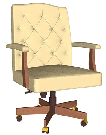 Upholstered High Back Swivel Executive, Courtroom And Special Purpose Armchairs