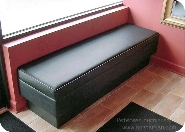 Upholstered Restaurant Customer Waiting Bench
