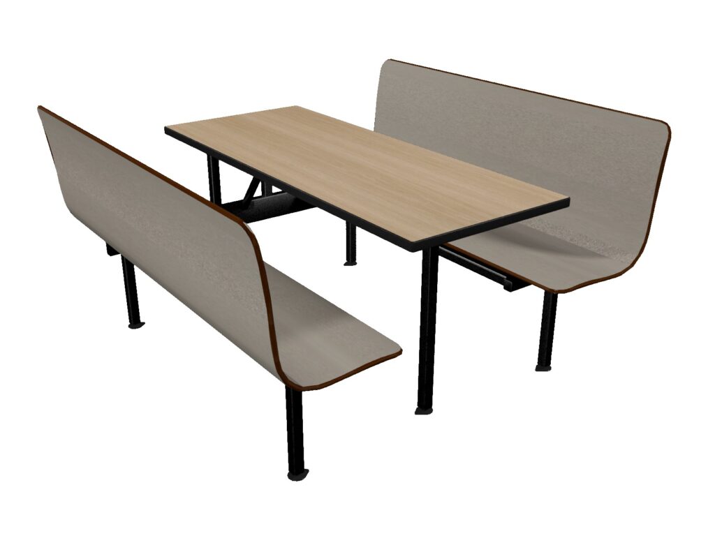 QUICK SHIP Wall Style Laminated Contoured Booths