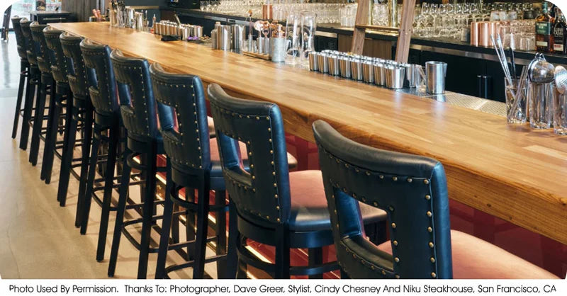 Window Seat Beech Bar Stool