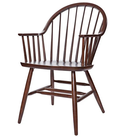 Early American Beech Windsor Armchair