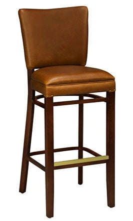 Reprise Upholstered Beech Bar Stool