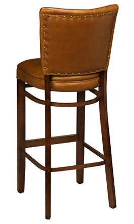 Reprise Upholstered Beech Bar Stool