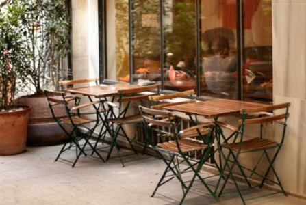 Teak Dining Furniture on Teak Dining Tables Outdoor Cafe