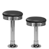 Budget Chrome Bolt Down Soda Fountain Stool