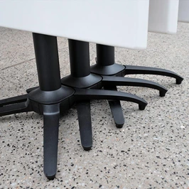 Aluminum Outdoor Nesting Restaurant Table Bases Detail