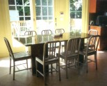 Art Deco Aluminum Chairs
