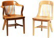 Bankers Armchair and Side Chair