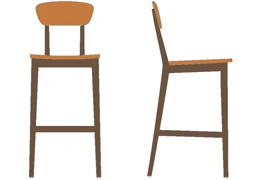 Beech Park Barstool Wood Stain Combination 2
