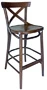 X Back Bentwood Bar Stool