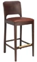 Bentwood Box Back Barstool Upholstered Seat