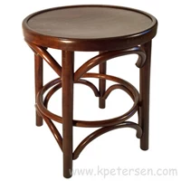 Bentwood Pub Chair Walnut Stain With Wood Veneer Seat View One