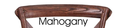 Mahogany Finish On Ash Wood Species