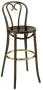 Candy Cane Bentwood Bar Stool