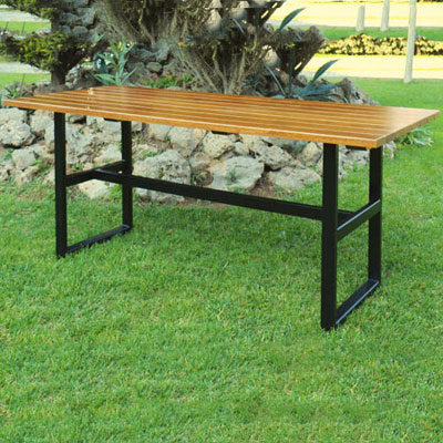 Beer Garden Tables Benches Steel W Chestnut Seats Tops