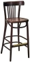 Bistro Bentwood Bar Stool Veneer Seat