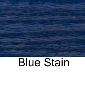 Wood Veneer Restaurant Table Blue Stain On Oak