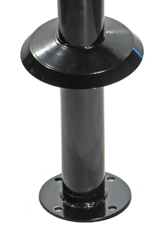 Soda Fountain Counter Stool Escutcheon Cover Detail