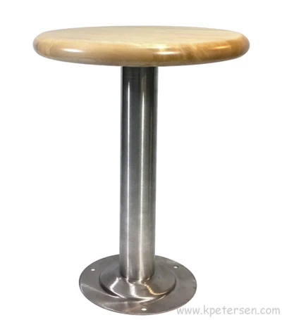 Bolt Down Locker Room Stool Large Side View