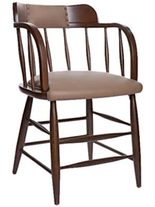 Caboose Chair With Optional Upholstered Seat And Back