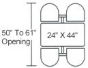 Cafeteria Cluster Seating
