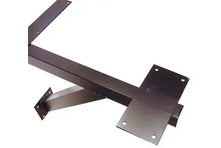 Cantilever Table Support 20 inch Top View Detail