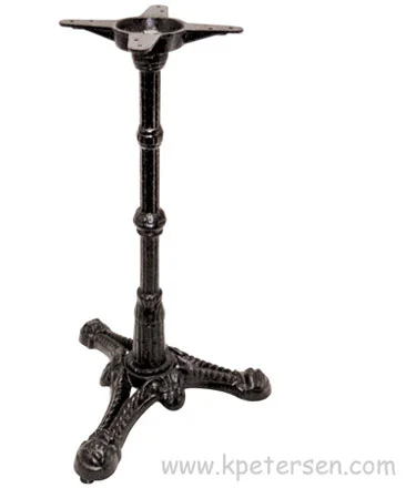 Ornate Cast Iron Tripod Table Base Detail