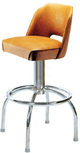 Cut Out Back Steel Bar Stool