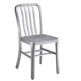 Brushed Aluminum Indoor Outdoor Chair