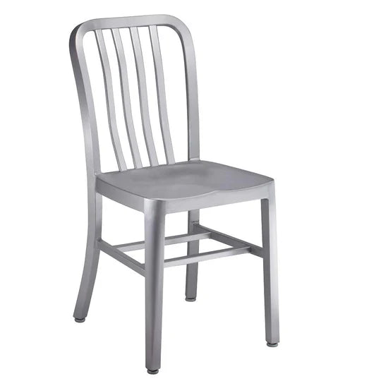 Brushed Aluminum Indoor Outdoor Chair