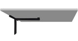 Wall Mounted Cantilever Table Supports