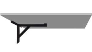 Wall Mounted Cantilever Table Supports