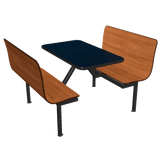 Island Style Laminated Contoured Booths