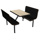 Island Style Laminated Contoured Booths