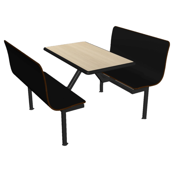 Island Style Laminated Contoured Booths