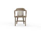 Oak Jury and Banker Arm Chair