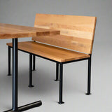 Steel Frame Wood Booth